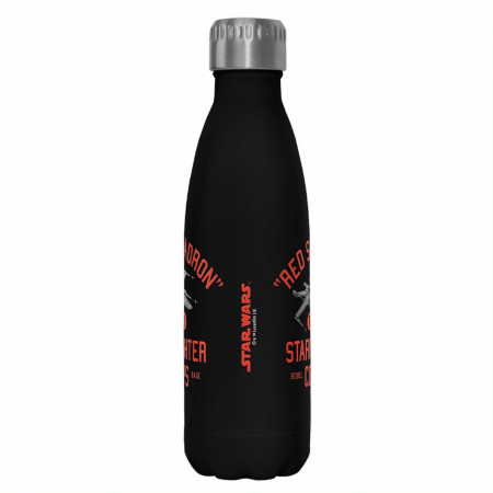 Star Wars Red Squadron Starfighter Corps 17oz Steel Water Bottle